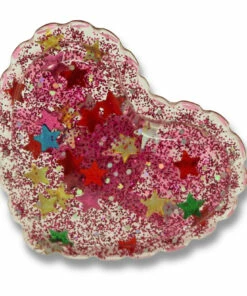 Brand new ❤️ Shiny Heart Ring Pink Milk x Soda Fashion Children ⭐