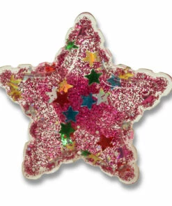 Outlet 🧨 Shiny Star Ring Pink Milk x Soda Fashion Children ✔️