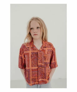 Flash Sale 😀 Shirt Red Repose AMS Fashion Teen, Children ✔️ -Outlet Kids' Fashion Store shirt red repose ams fashion teen children 1