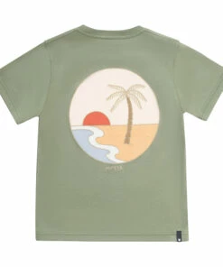 Best Pirce 🎉 Shorey T-Shirt Green Munsterkids Fashion Teen, Children ⌛ -Outlet Kids' Fashion Store shorey t shirt green munsterkids fashion teen children 3