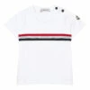 Hot Sale ⭐ Short Sleeve T-Shirt White Moncler Fashion Baby, Children 🛒