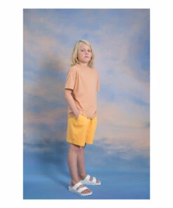 Budget 🌟 Shorts Yellow Repose AMS Fashion Teen, Children ✨ -Outlet Kids' Fashion Store shortsshorts yellow repose ams fashion teen children 4