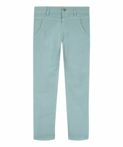 Best Pirce 🛒 Skinny Trousers Verdigris Tartine et Chocolat Fashion Children 🛒