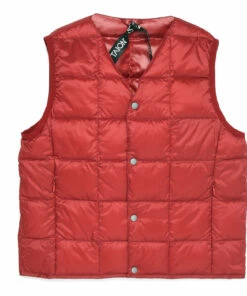 Promo 👏 Sleeveless Down Vest Red Taion Fashion Children 🌟