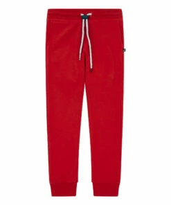 Outlet 👏 Slim joggers Red Sweet Pants Fashion Teen, Children ✨