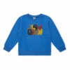 Outlet 🔔 Slow Boy Organic Cotton Sweatshirt Blue Bonton Fashion Children ❤️