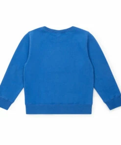 Outlet 🔔 Slow Boy Organic Cotton Sweatshirt Blue Bonton Fashion Children ❤️ -Outlet Kids' Fashion Store slow boy organic cotton sweatshirt blue bonton fashion children 2