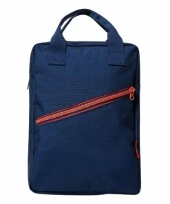 New ✔️ Small recycled plastic backpack with zipper Navy blue Engel Fashion Children 🔥