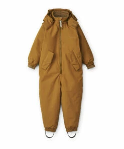 Outlet 🔥 Sne Recycled Polyester Ski Jumpsuit Camel Liewood Fashion Children 👏