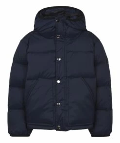 Cheapest 🔔 Snowflow Down Jacket Navy blue Finger in the nose Fashion Teen, Baby, Children 🔥