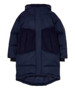 Budget 😀 Snowmuch Down Jacket Navy blue Finger in the nose Fashion Teen, Children 🛒