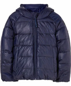 Best deal 👏 Snowscout Reversible Down Jacket Navy blue Finger in the nose Fashion Teen, Children ✨