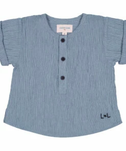 Best deal ❤️ Solal Striped Kurta Shirt Blue Louis Louise Fashion Baby, Children ⭐