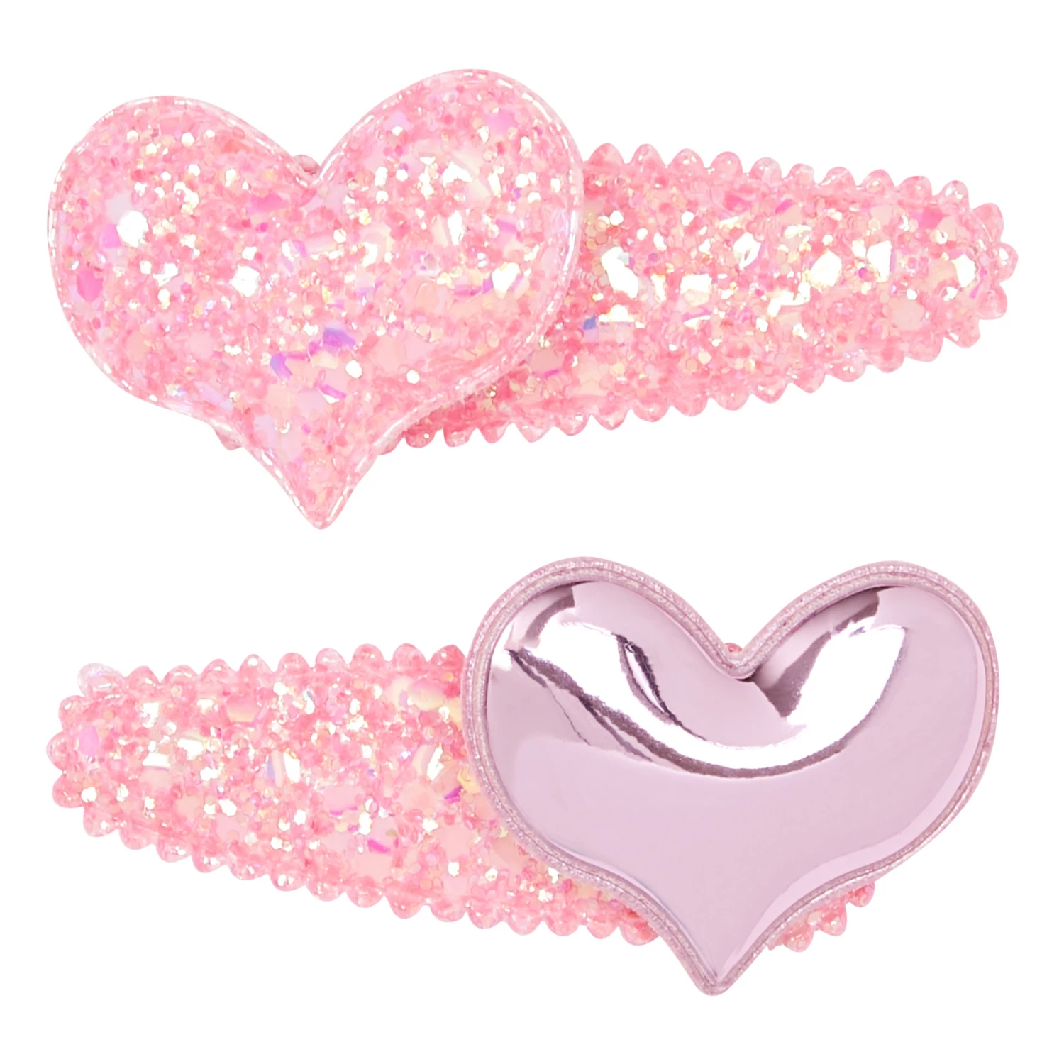 Best Sale ๐ Sparkly Heart Hair Clips Pink Milk x Soda Fashion Children ๐ 1 Best Sale ๐ Sparkly Heart Hair Clips Pink Milk x Soda Fashion Children ๐