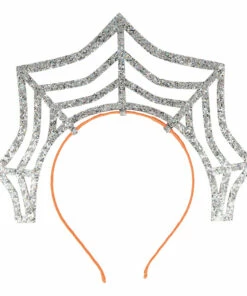 Budget 🧨 Spider Web Headband Silver Meri Meri Fashion Children 💯