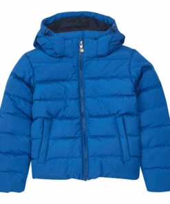 Outlet 🎁 Spoutnic Smooth Puffer Jacket Blue Pyrenex Fashion Teen, Children 😀