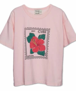 Outlet 👏 Stamp T-shirt Pale pink Wander & Wonder Fashion Children 🧨