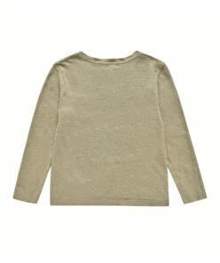 Buy 😍 Stano Linen T-Shirt Khaki Louise Misha Fashion Children 🔥 5 Buy 😍 Stano Linen T-Shirt Khaki Louise Misha Fashion Children 🔥 -Outlet Kids' Fashion Store stano linen t shirt khaki louise misha fashion children 2