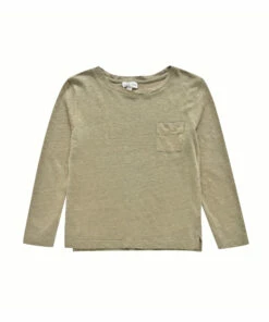 Buy 😍 Stano Linen T-Shirt Khaki Louise Misha Fashion Children 🔥
