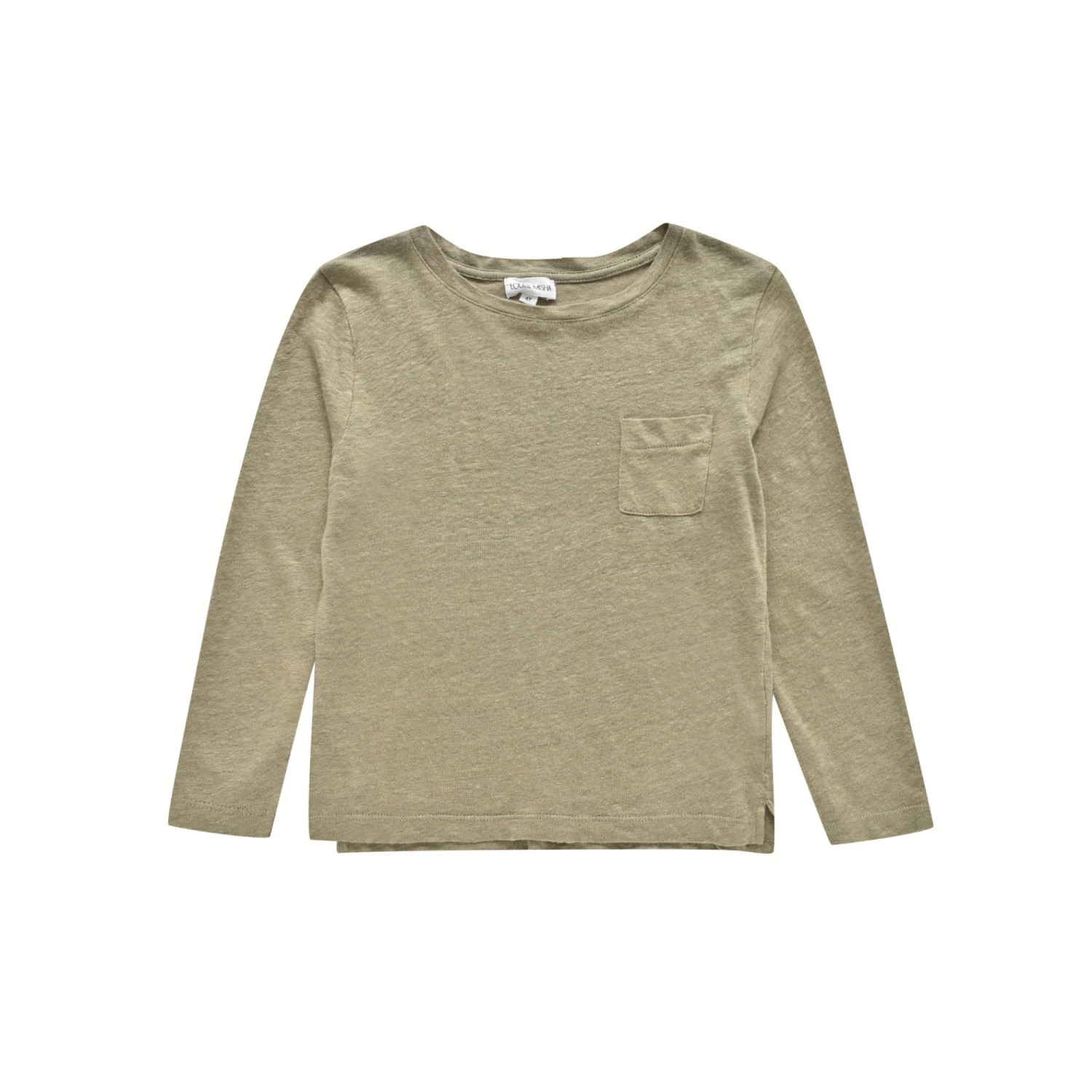 Buy 😍 Stano Linen T-Shirt Khaki Louise Misha Fashion Children 🔥 1 Buy 😍 Stano Linen T-Shirt Khaki Louise Misha Fashion Children 🔥
