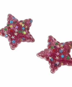 Top 10 😍 Star Earrings Pink Milk x Soda Fashion Children 🔔