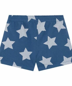 Best Sale 🧨 Star Jersey Poodle Shorts Navy blue The Animals Observatory Fashion Children ⭐ -Outlet Kids' Fashion Store star jersey poodle shorts navy blue the animals observatory fashion children 1