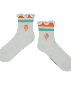 Best reviews of ✨ Strawberry Frill 🧦 Socks Green water Bobo Choses Fashion Children 🌟