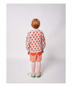 Best reviews of 😀 Strawberry Zip-Up Sweatshirt Grey Bobo Choses Fashion Children 🔔 -Outlet Kids' Fashion Store strawberry zip up sweatshirt grey bobo choses fashion children 4
