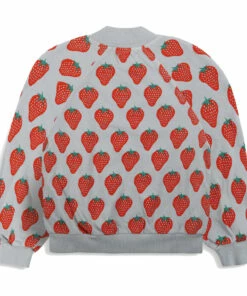 Best reviews of 😀 Strawberry Zip-Up Sweatshirt Grey Bobo Choses Fashion Children 🔔 -Outlet Kids' Fashion Store strawberry zip up sweatshirt grey bobo choses fashion children 5