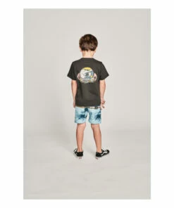 Best Pirce ✨ Stripe Swim Trunks Blue Munsterkids Fashion Teen, Children 🎉 -Outlet Kids' Fashion Store stripe swim trunks blue munsterkids fashion teen children 2