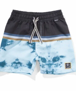 Best Pirce ✨ Stripe Swim Trunks Blue Munsterkids Fashion Teen, Children 🎉