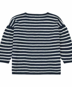 Outlet ⭐ Striped Jumper Navy blue Aymara Fashion Teen, Children 💯 -Outlet Kids' Fashion Store striped jumper navy blue aymara fashion teen children 3