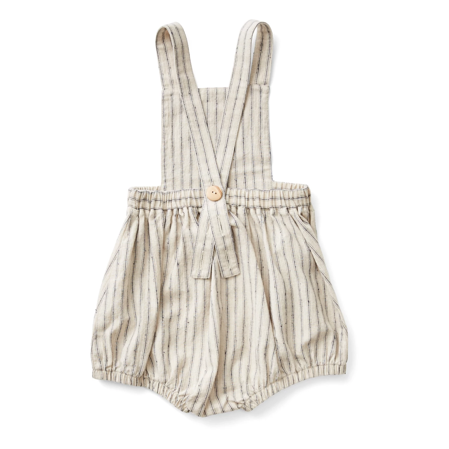 Hot Sale π Striped Linen Romper Off white Soor Ploom Fashion Children π 3 Hot Sale π Striped Linen Romper Off white Soor Ploom Fashion Children π - Image 3