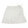 Best reviews of 😀 Striped Mini Skirt White the new society Fashion Teen, Children ⌛
