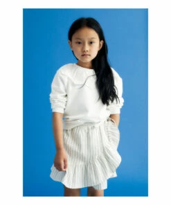 Best reviews of 😀 Striped Mini Skirt White the new society Fashion Teen, Children ⌛ -Outlet Kids' Fashion Store striped mini skirt white the new society fashion teen children 3