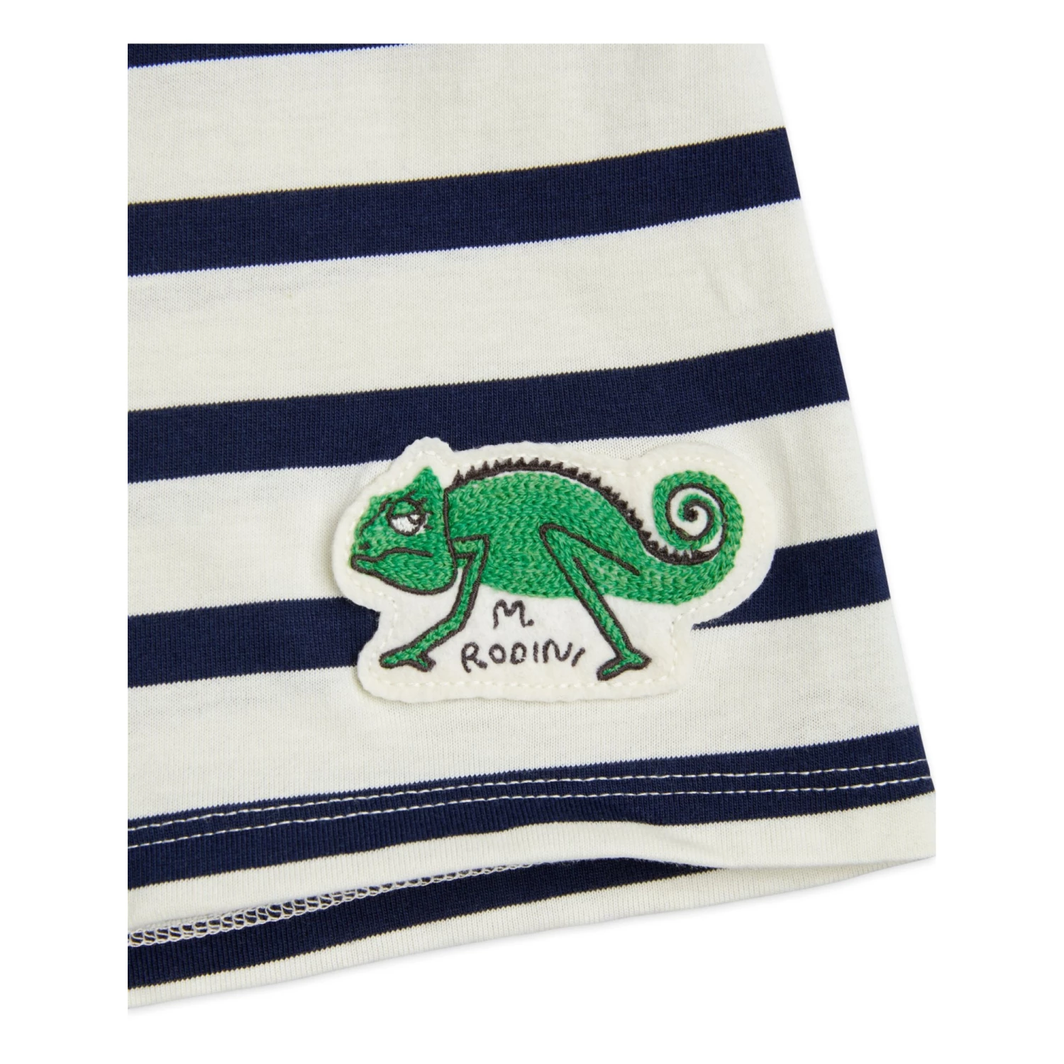 Outlet π Striped Organic Cotton Shorts Navy blue Mini Rodini Fashion Baby, Children π₯ 2 Outlet π Striped Organic Cotton Shorts Navy blue Mini Rodini Fashion Baby, Children π₯ - Image 2