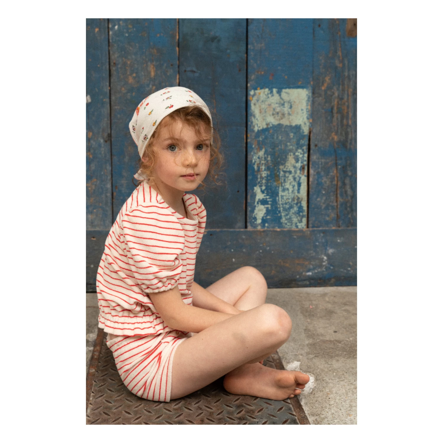 Best deal โ Striped Terry Cloth Shorts Red Emile et Ida Fashion Children ๐ 2 Best deal โ Striped Terry Cloth Shorts Red Emile et Ida Fashion Children ๐ - Image 2