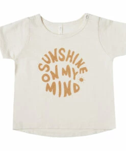 Promo 🤩 Sunshine On My Mind T-Shirt Off white Rylee + Cru Fashion Baby, Children 🎉
