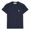 Coupon 👏 T-shirt Logo Navy blue Stone Island Fashion Teen, Children 🔥