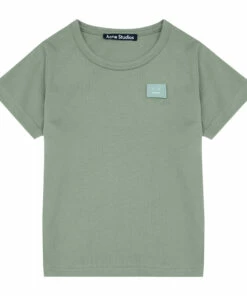 Outlet ⭐ T-shirt Pale green Acne Studios Fashion Children 🤩