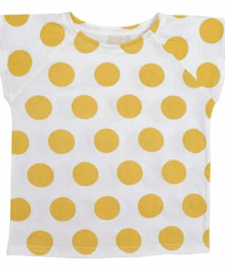 Cheap 🎉 T-shirt Polka Dot Yellow Ketiketa Fashion Children 🔥