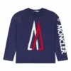 Best reviews of 👍 T-shirt Blue Moncler Fashion Teen, Children 🎉