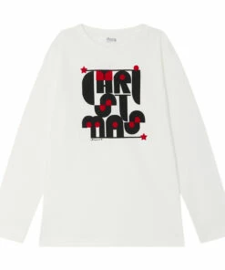 Deals ⌛ Tadda T-shirt - 🎄 Christmas Collection - Ecru Bonpoint Fashion Teen, Children 🧨