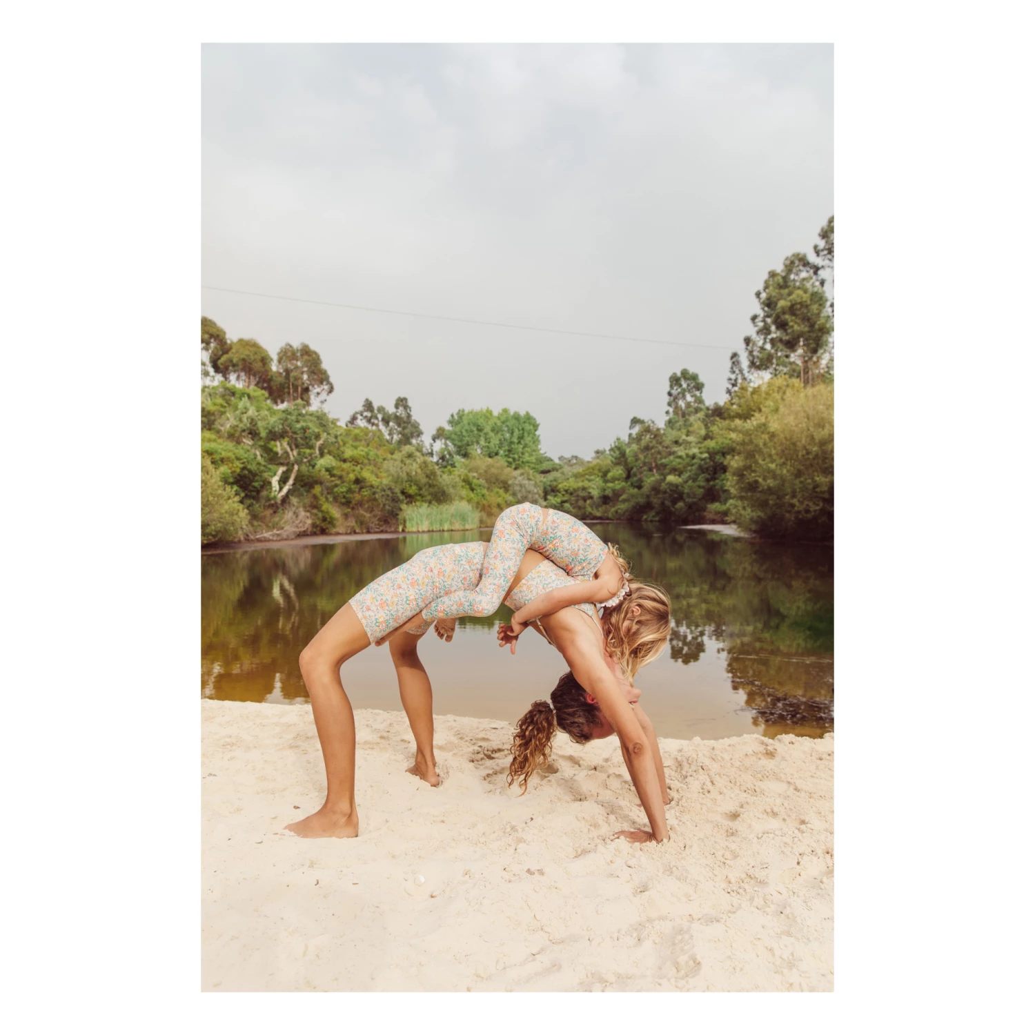 Top 10 ๐ Tamarias Recycled Nylon Crop Top Blue Louise Misha Fashion Teen, Children ๐ 2 Top 10 ๐ Tamarias Recycled Nylon Crop Top Blue Louise Misha Fashion Teen, Children ๐ - Image 2