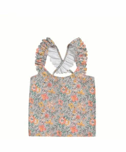 Top 10 😀 Tamarias Recycled Nylon Crop Top Blue Louise Misha Fashion Teen, Children 🛒