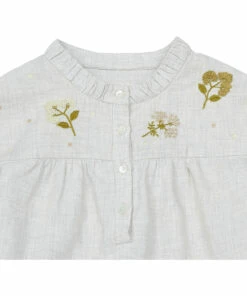 Best deal ๐ Tammy Embroidered Blouse Heather grey Bonpoint Fashion Teen, Children ๐ 4 Best deal ๐ Tammy Embroidered Blouse Heather grey Bonpoint Fashion Teen, Children ๐ -Outlet Kids' Fashion Store tammy embroidered blouse heather grey bonpoint fashion teen children 1