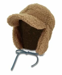 Coupon 😍 Teddy Trapper Hat Beige Milk x Soda Fashion Children 🔔