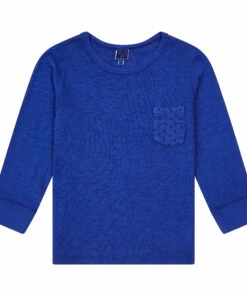 Top 10 🤩 Teeg Organic Cotton Slub T-shirt Blue Bonton Fashion Children ⌛