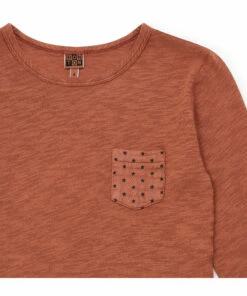 Discount 🛒 Teeg Organic Cotton Slub T-shirt Caramel Bonton Fashion Children 👏 -Outlet Kids' Fashion Store teeg organic cotton slub t shirt caramel bonton fashion children 2