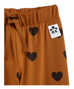 Hot Sale 🎁 Tencel Heart Trousers Brown Mini Rodini Fashion Children 😀 4 Hot Sale 🎁 Tencel Heart Trousers Brown Mini Rodini Fashion Children 😀 -Outlet Kids' Fashion Store tencel heart trousers brown mini rodini fashion children 1